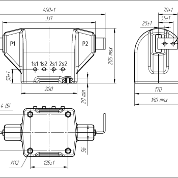 Трансформатор струму ТПЛУ-10
