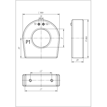 Трансформатор струму ТНШЛ-0,66